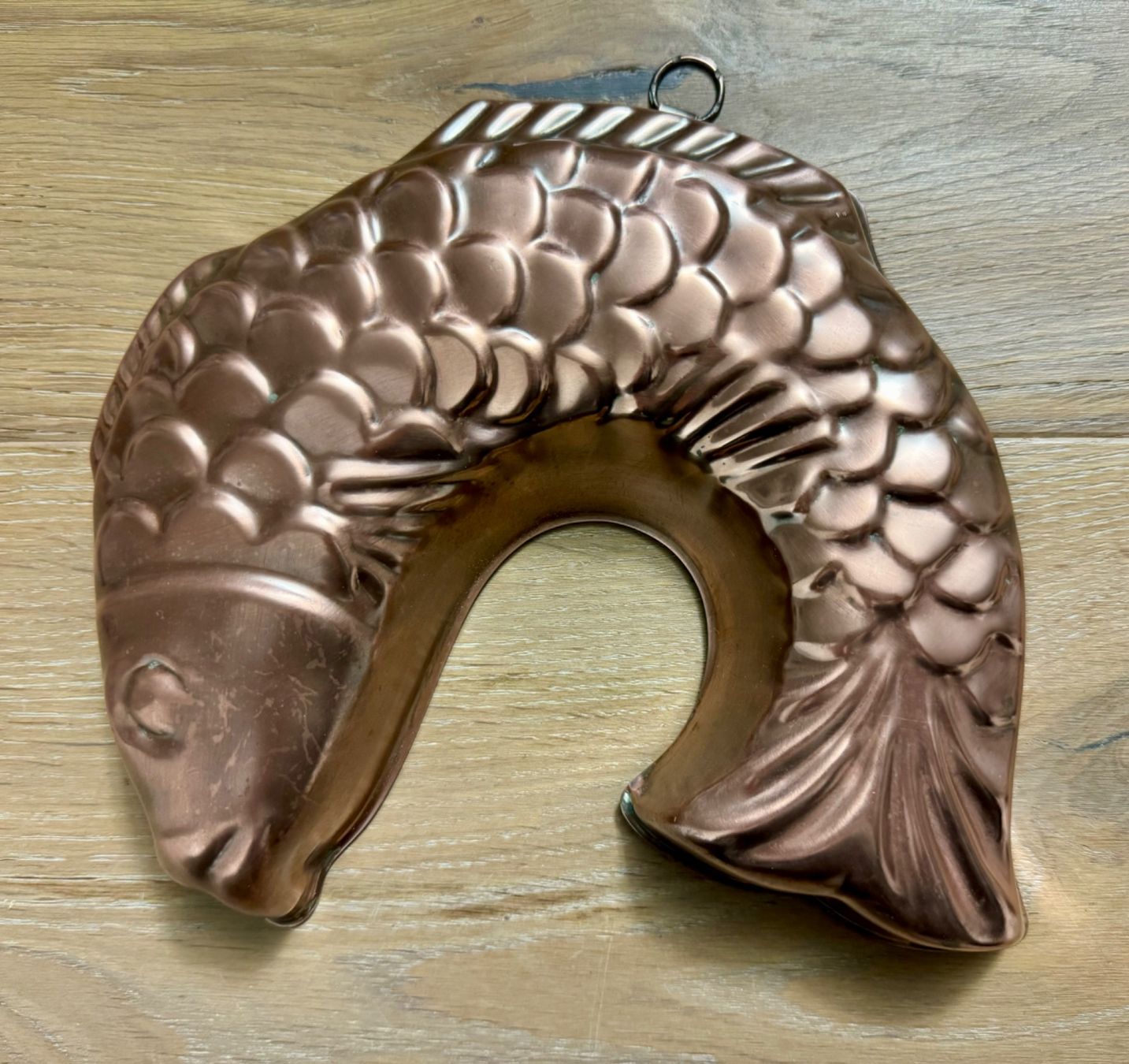 Backformen: Alte Backform Kupfer FISCH vintage – Gebraucht aus Rothrist von Luckywinner 1