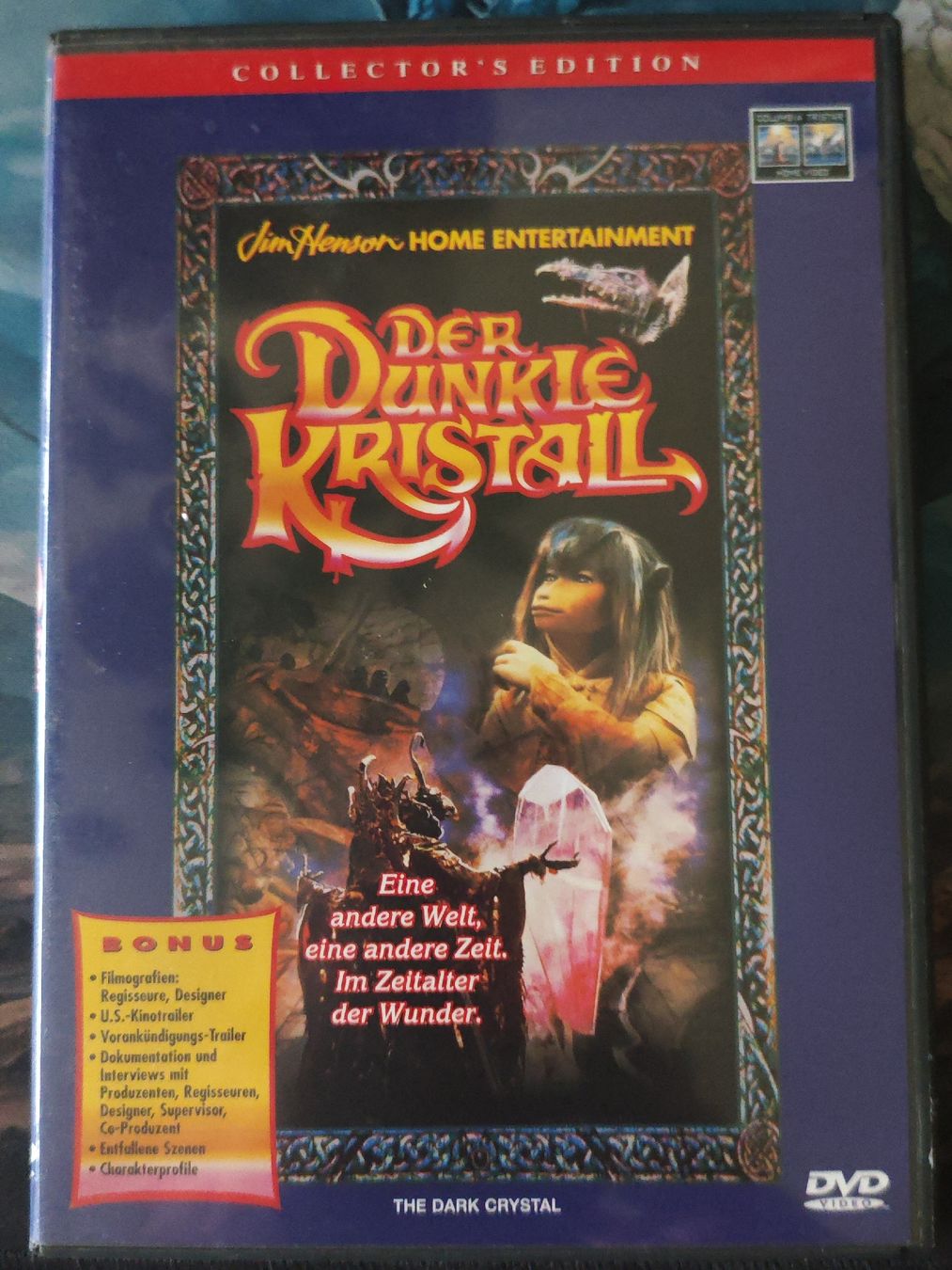 Tous les DVDs: Der Dunkle Kristall  – D'occasion à Laufenburg par grossrto