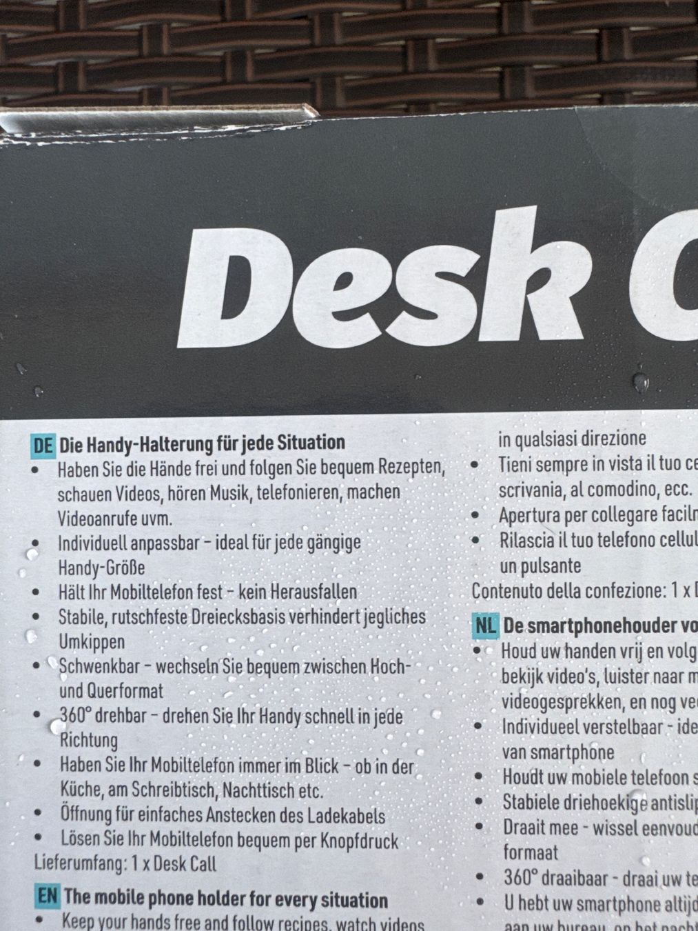 Staffe: Desk Call Handyhalterung – Usato da Rüti b. Büren venduto da helscherj 2