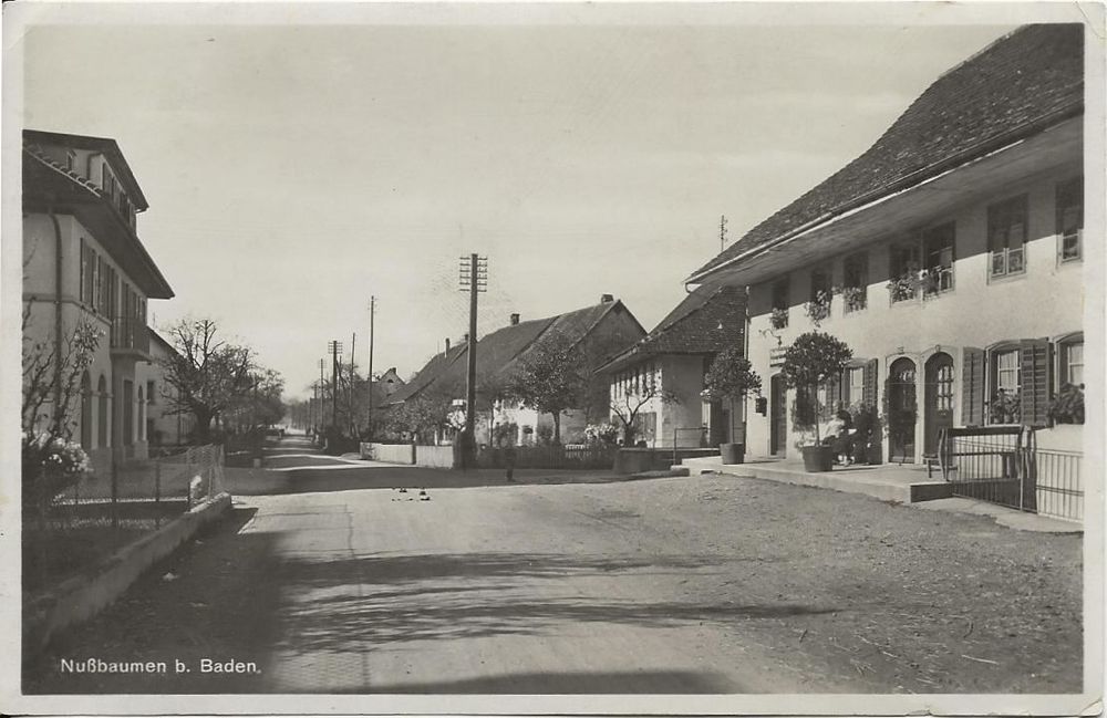 Nussbaumen B. Baden AG Naturstrasse 1928 | Kaufen Auf Ricardo