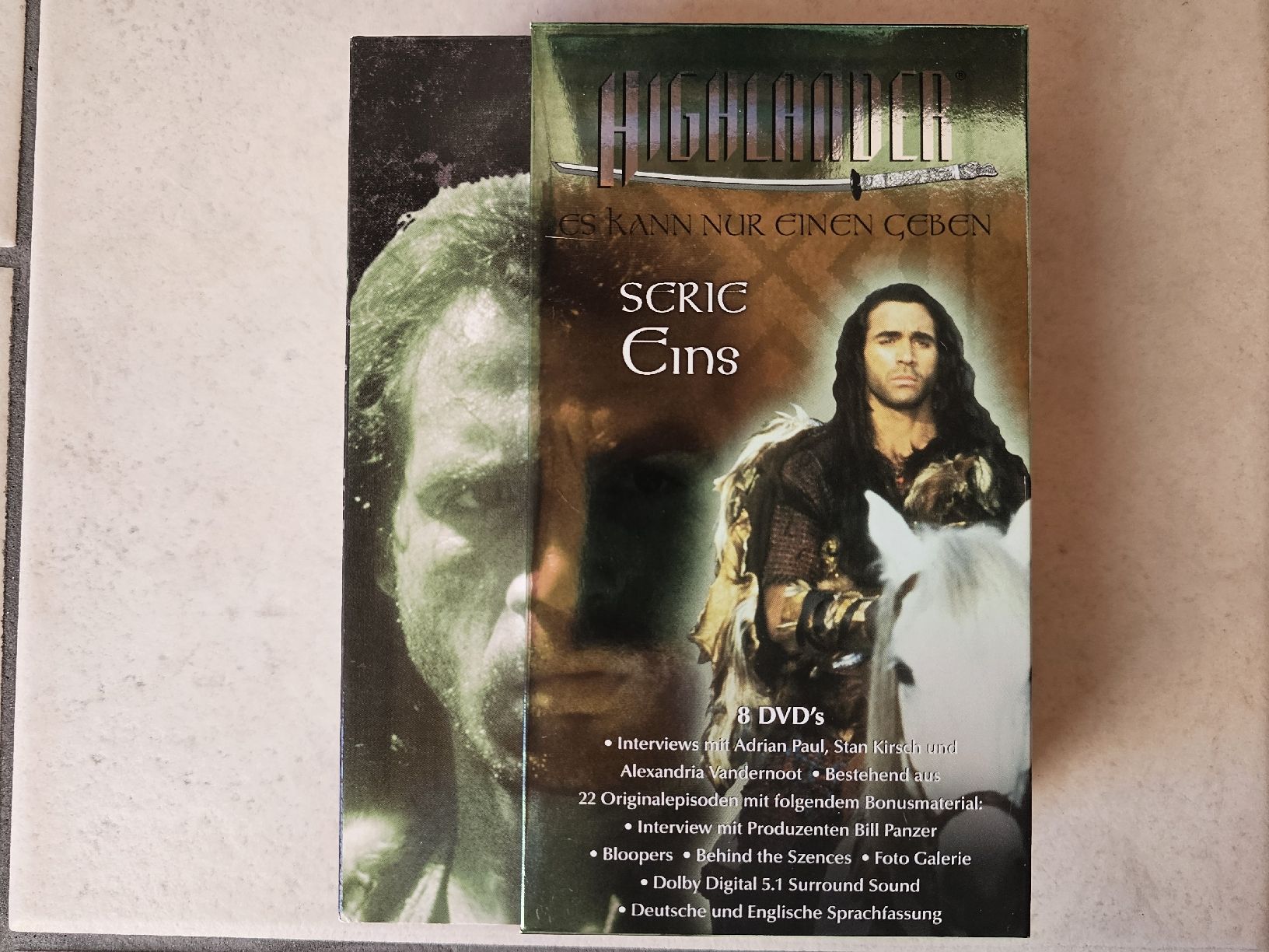 Tutti i DVDs: Highlander  - Es kann nur einen geben / Staffel 1 /  8 DVD's – Usato da Schneisingen venduto da backstore24