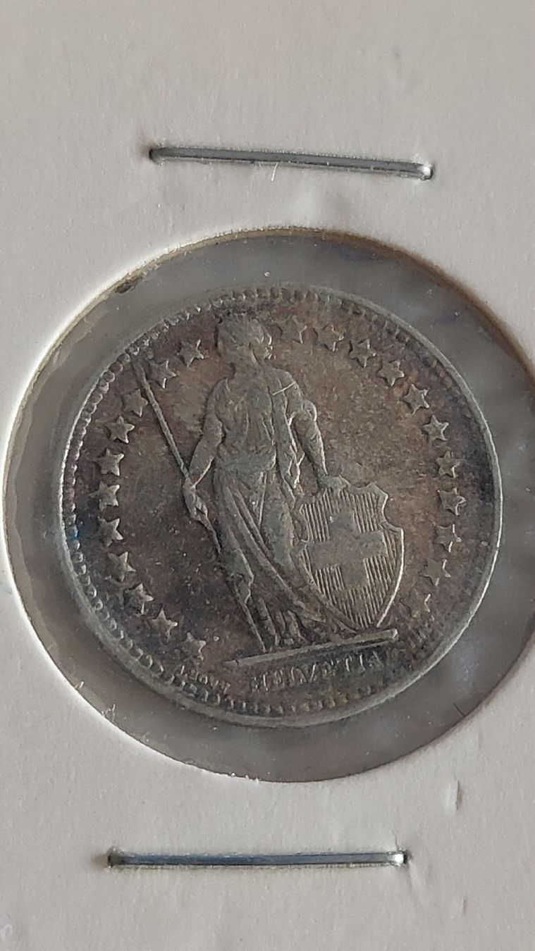 Alle Münzen: 50 Rappen 1921, Schweiz (LP2) – Gebraucht aus Neuenhof von tap_mxt6 1