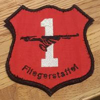 Original-Patch Fliegerstaffel 1 Schweizer Luftwaffe