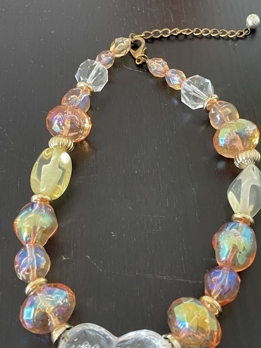 Ketten: Vintage Kette mit Herz aus Kunststoff – Gebraucht aus Winterthur von tat_ky5h 4