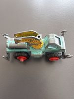 Spielzeugauto Baustellenfahrzeug grün/grau