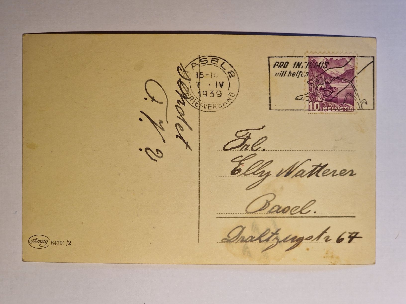 Cartoline postali: Fröhliche Ostern – Usato da Rüegsauschachen venduto da Hbru 1