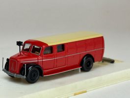 GB- Brekina Magirus Feuerwehr Rüstwagen