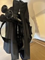 Ruck Mobilsystem Fussstütze und Stuhl schwarz neuwertig