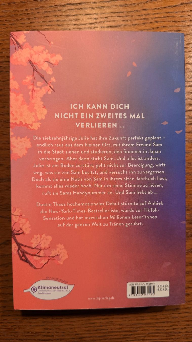 Libri: Bleib bei mir, Sam - Dustin Thao – Usato da Gränichen venduto da Andi71 1