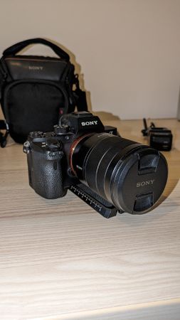 Sony Alpha 7sII mit Zeiss 4/24-70mm + Zubehör
