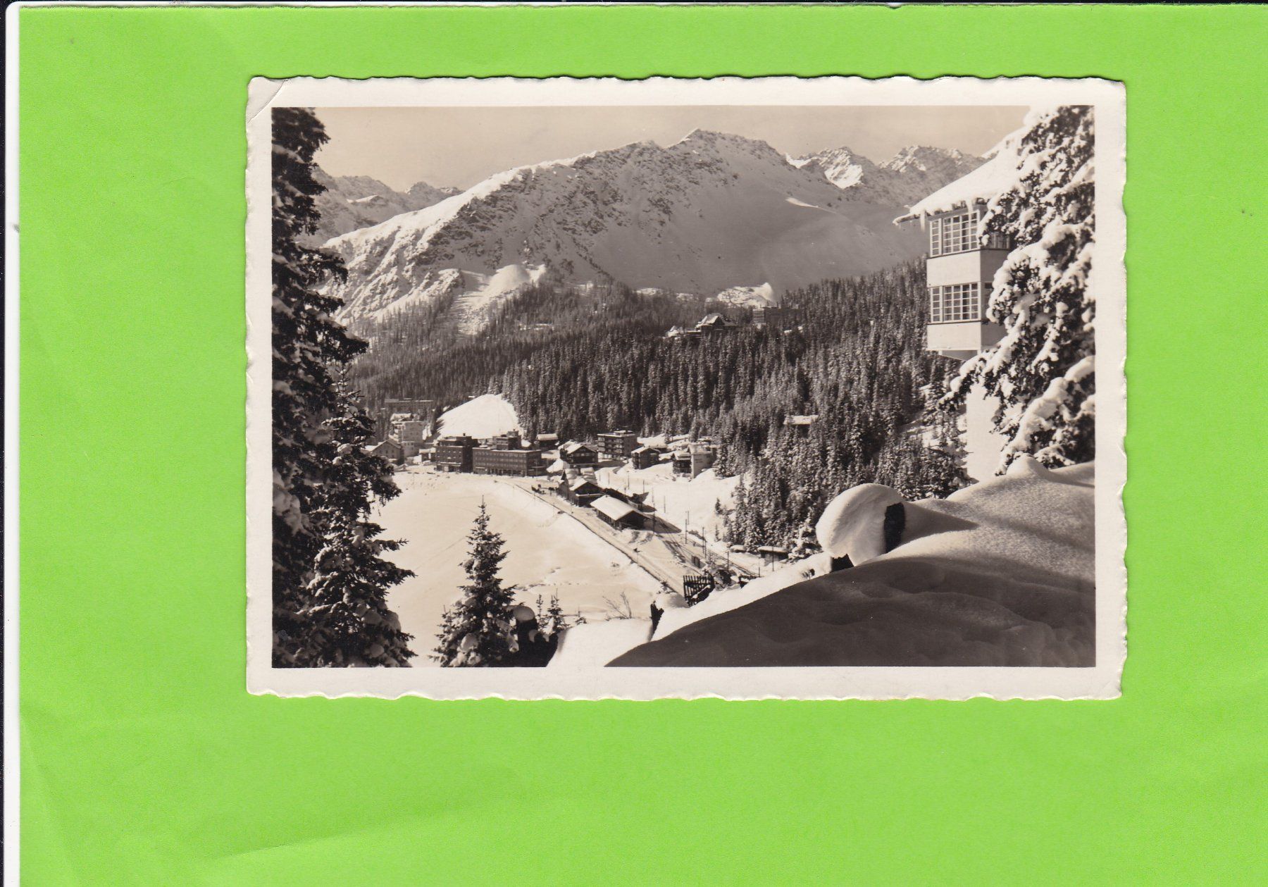Cartoline postali: Arosa ab Prasura – Usato da St. Peterzell venduto da neckertal