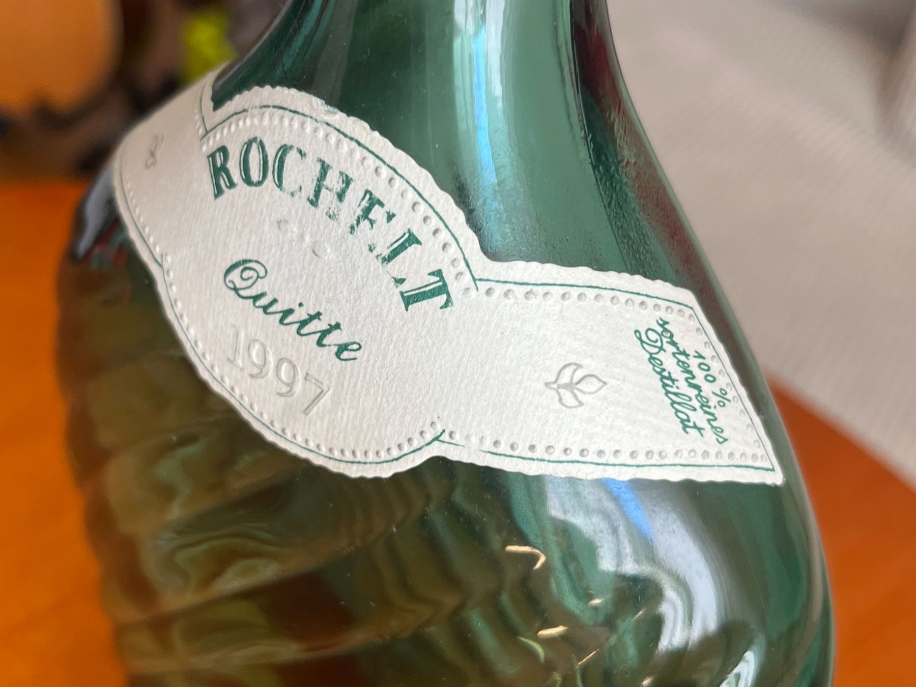 Spirituosen: Rochelt Flasche 1997 Quittenschnaps – Gebraucht aus Zürich von Allrounders 4