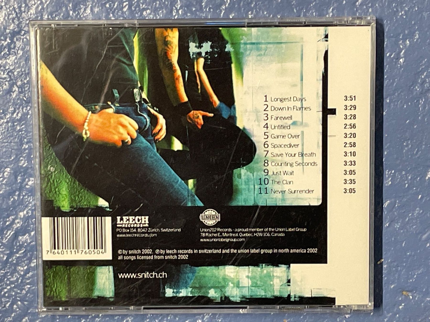 CDs: [CD] SNITCH - Genuine (2002) – Gebraucht aus Frasnacht von DiskSelection 1