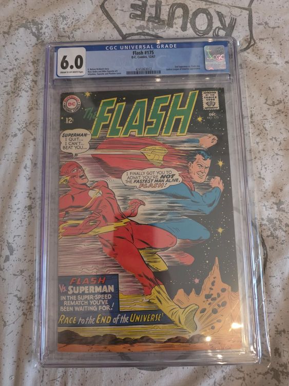 Flash #175 2nd. race of Superman vs Flash CGC 6.0 (Neu (gemäss ...