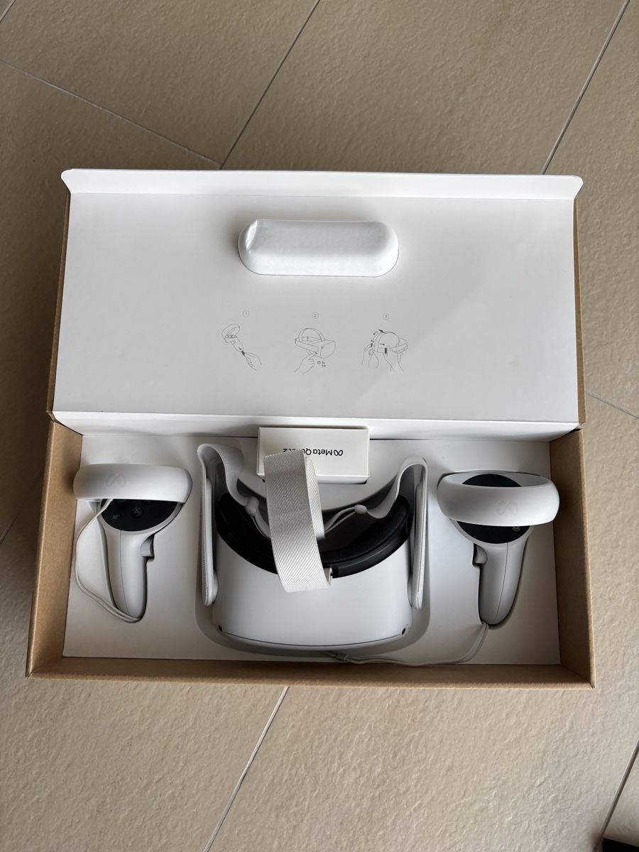 Meta Casque VR: Meta Quest 2 128 GB – D'occasion à Meggen par Isabelmeg 1