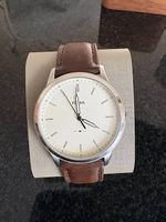 Fossil Minimalist Braun Silber, Garantie bis 2027