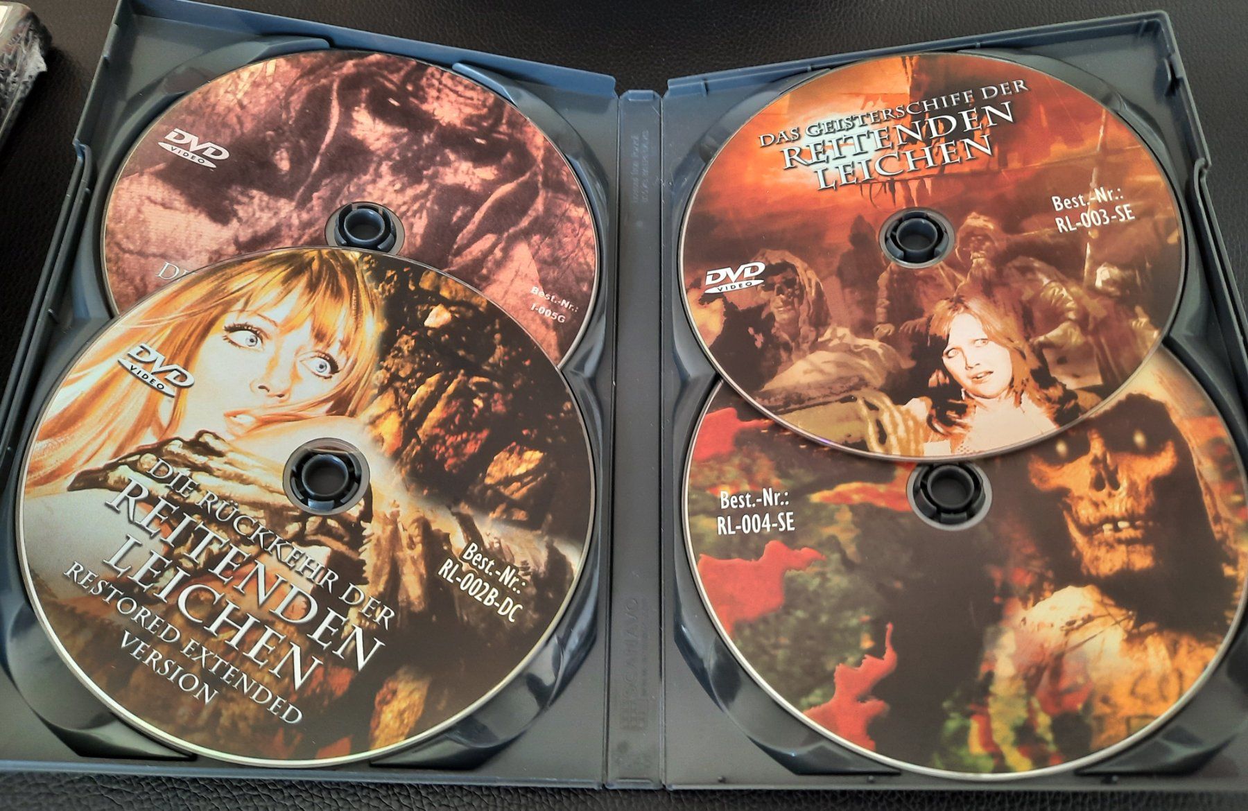 Tutti i DVDs: Die Legende Der Reitenden Leichen uncut 4 DVD Box – Usato da Dietwil venduto da Vrilodin 2