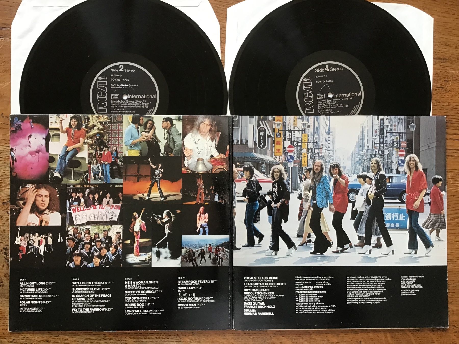 Dischi in vinile: 2 LP Scorpions live Tokyo Tapes – Usato da Fully venduto da Ruby97 1