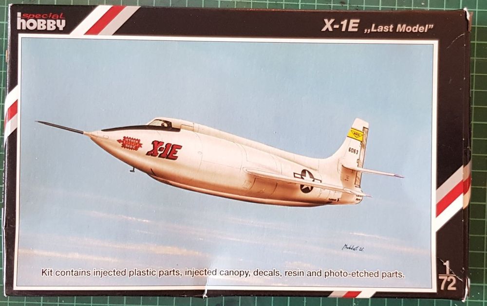 SPECIAL HOBBY X-1E LAST MODEL 1