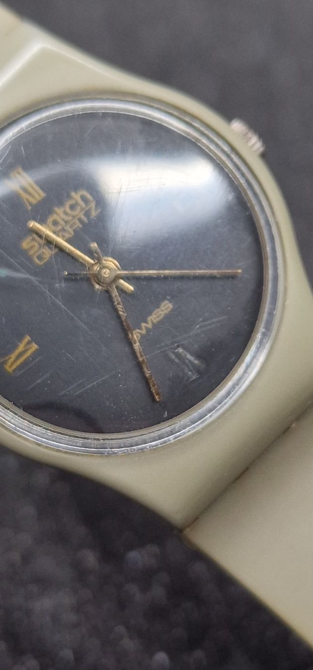 Swatch Orologi: Mega RAR 1983 Swatch LM100, 25mm – Difettoso da Bülach venduto da TimeDealsNow 6