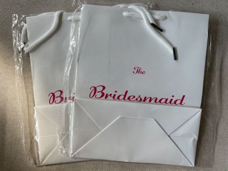 2 Sac en papier Bridesmaids