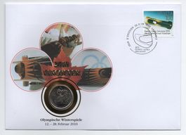Olympia Münzbrief 2010