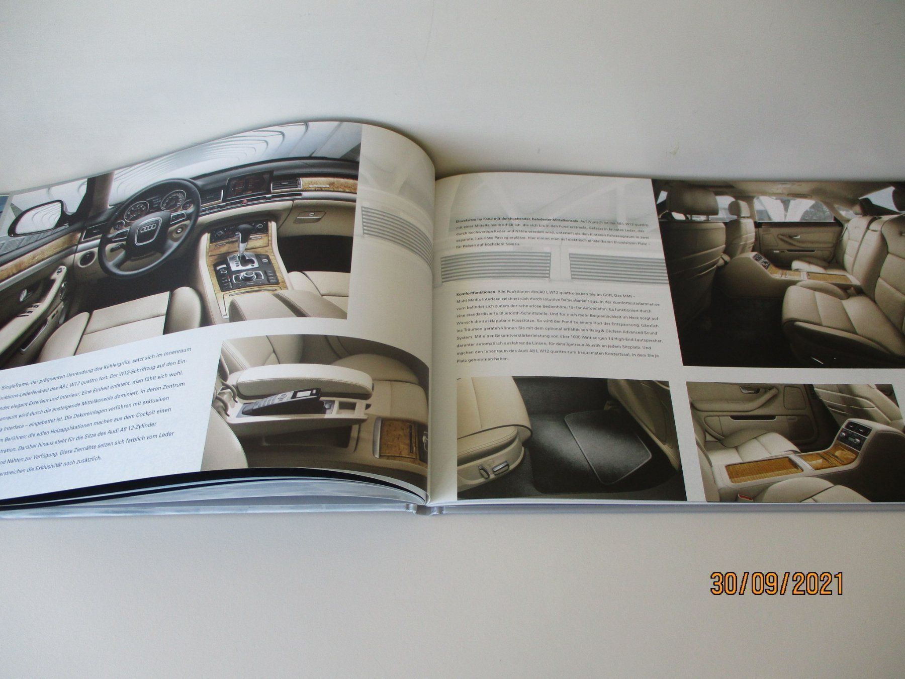 Audi Documenti: 12-Zylinder Audi Katalog – Usato da Langnau i. E. venduto da Superseven69 2