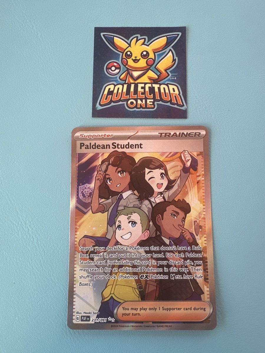 Pokémon Sammelbilder & Trading cards: Pokemon Trainer Paldean Studen Fullart Rare mega schön – Neu (gemäss Beschreibung) aus Lommiswil von CollectorOne