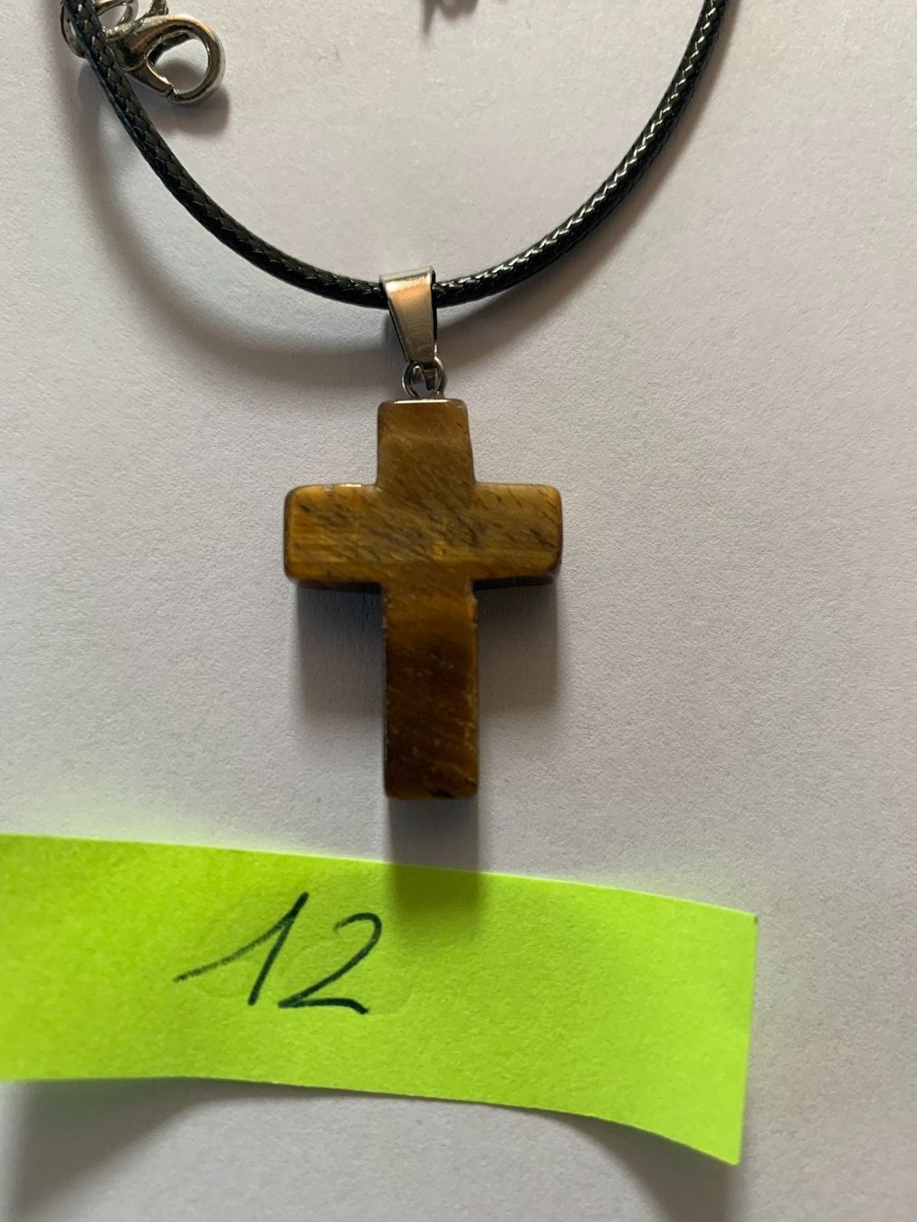 Ciondoli: Tigerauge Kreuz Edelstein – Nuovo (secondo la descrizione) da Dottikon venduto da jackie123456 4