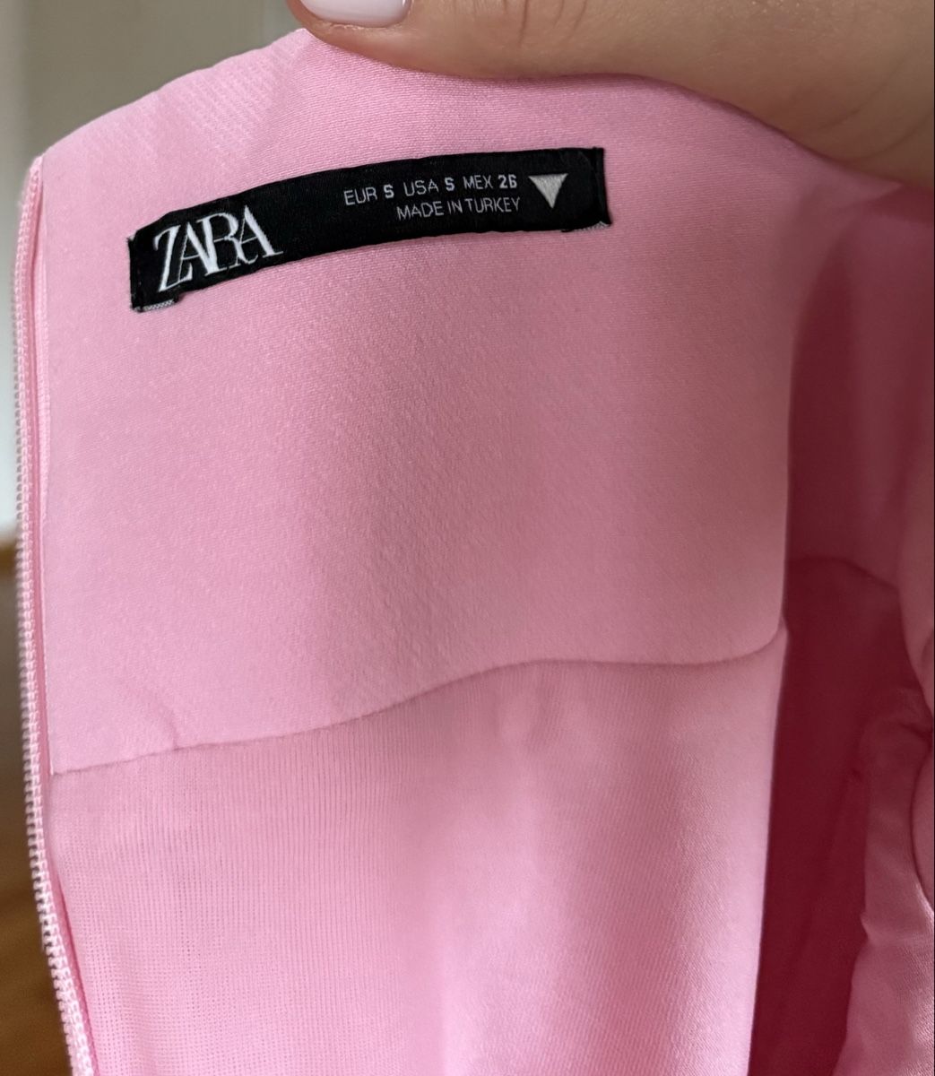 Zara Kleider: Pink Mini Dress with shorts underneath, Size Small – Neu (gemäss Beschreibung) aus Zürich von eli_t8nw 6
