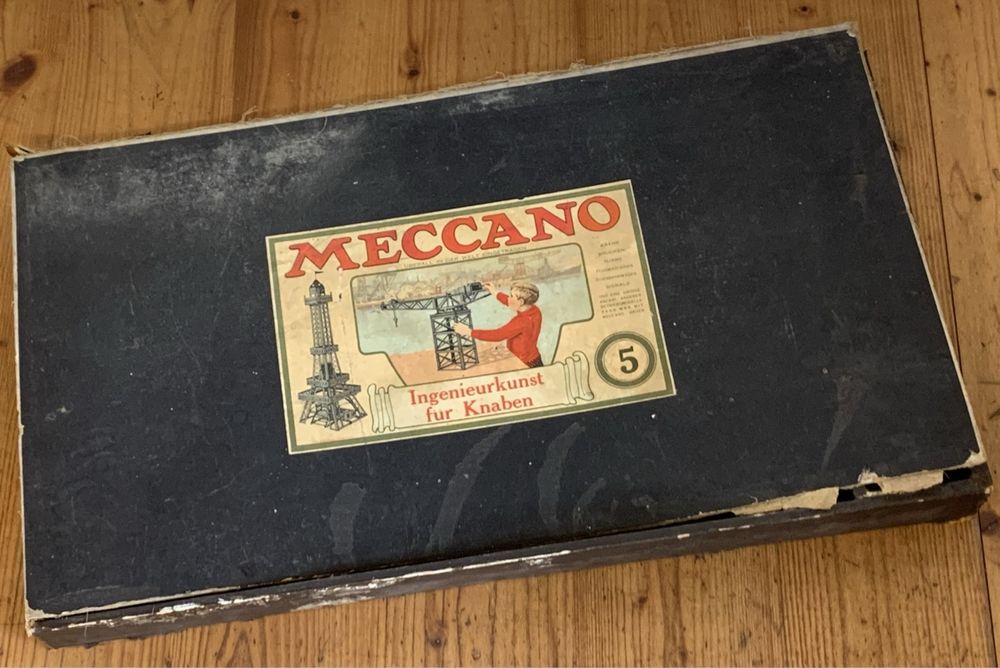 Affiche Concours MECCANO D'avant-guerre - 45x56 Cm - Originale