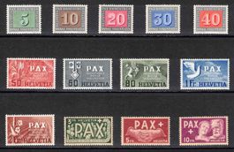 1945 Pax Serie Nr. 262 - 274 ungebraucht *