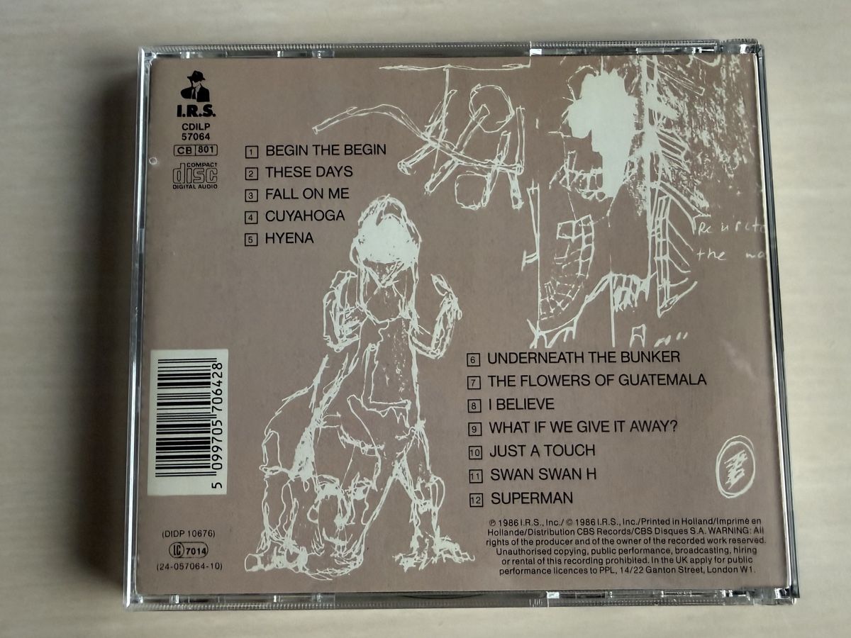 CD: R.E.M. Lifes Rich Pageant CD  – Usato da Oberried Brienz venduto da Chyara 1