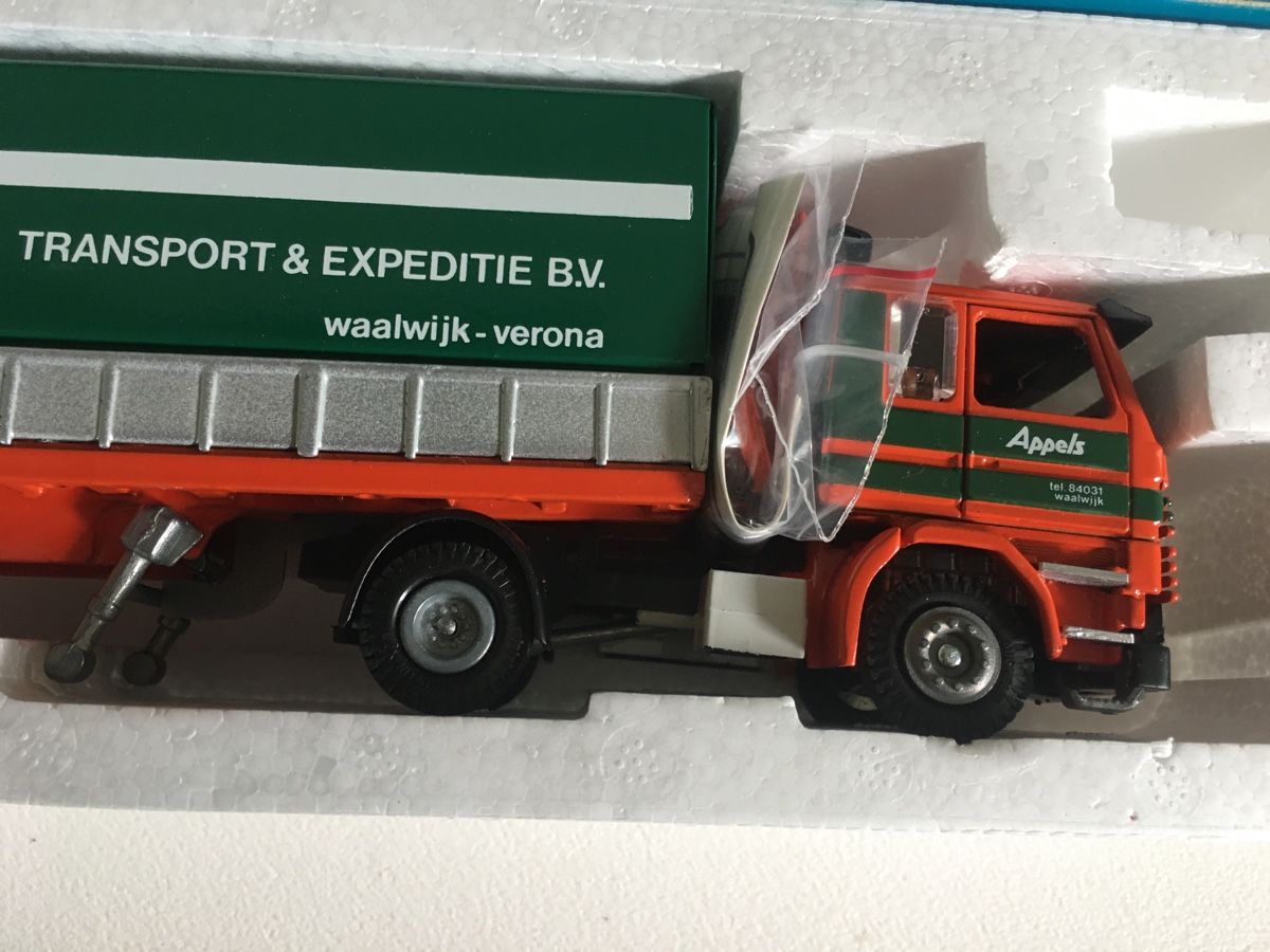 Tekno Modellautos: Tekno Scania 142 Sattelschlepper Appels – Neu (gemäss Beschreibung) aus Grellingen von Toyhamster 1