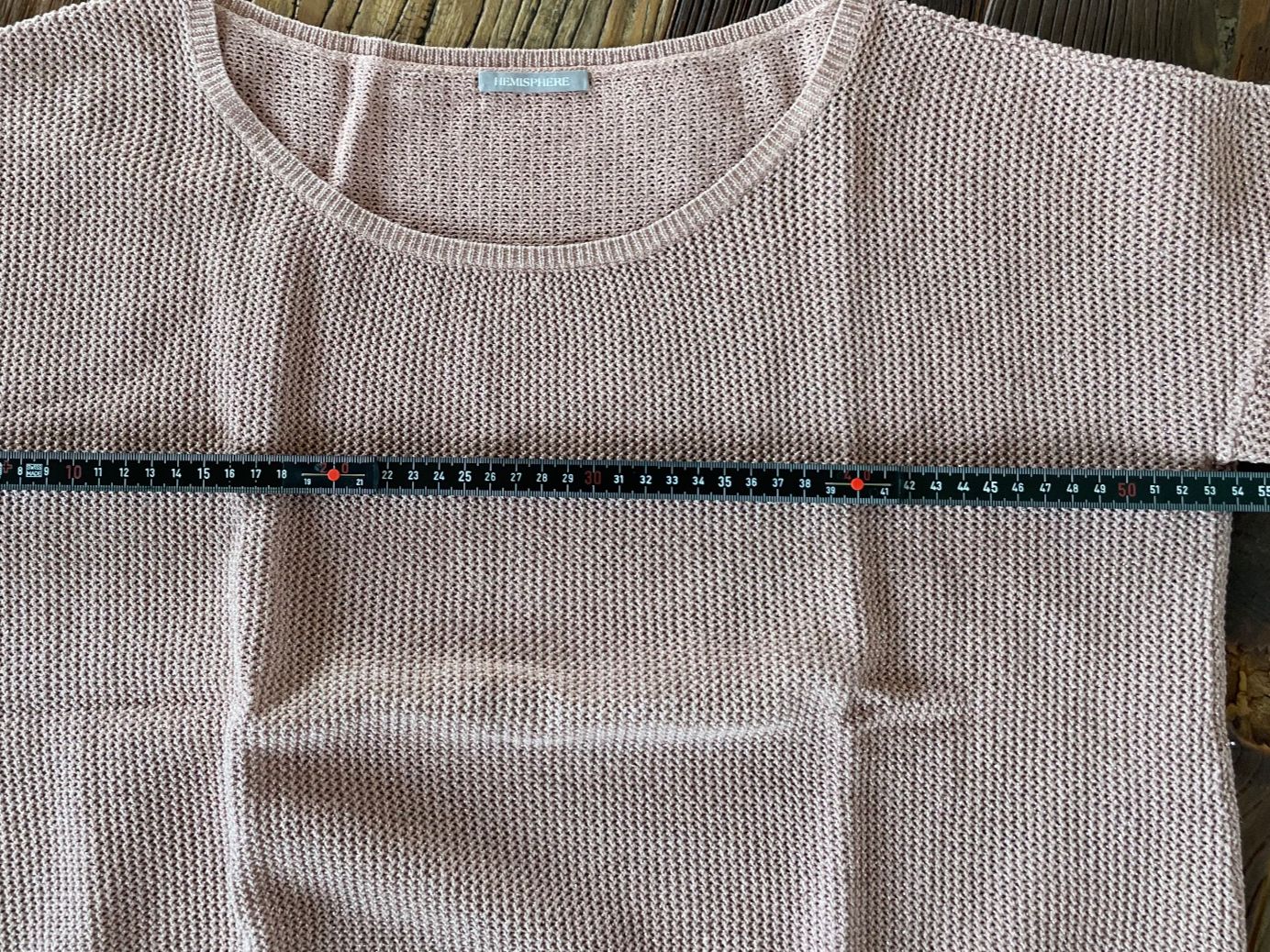 Hemisphere Maglioni & Felpe: Kurzarmpullover von Hemisphere, Kupfer, Gr. 42 – Usato da Balzers venduto da Golf-Lady 3
