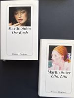 2 Romane von Martin Suter Der Koch und Lila, Lila gebunden