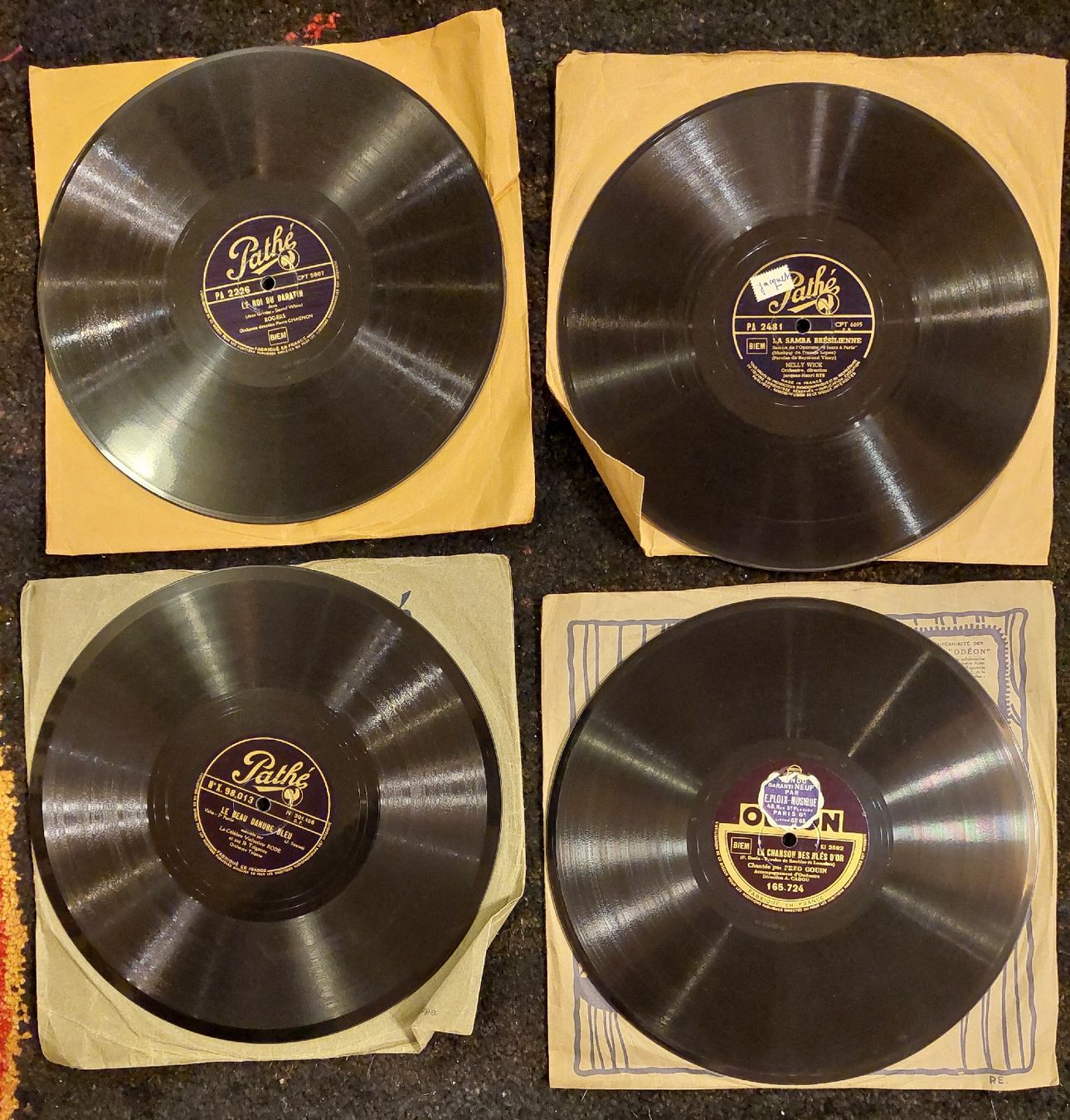Schallplatten: 20 Schellackplatten,  25cm mit Tangos, Pasodobles,Bolero,Fox – Gebraucht aus Zürich von Cortin 3
