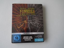 FURIOSA - A Mad Max Saga - 4K UHD+Blu Ray-Steelbok - neu OVP