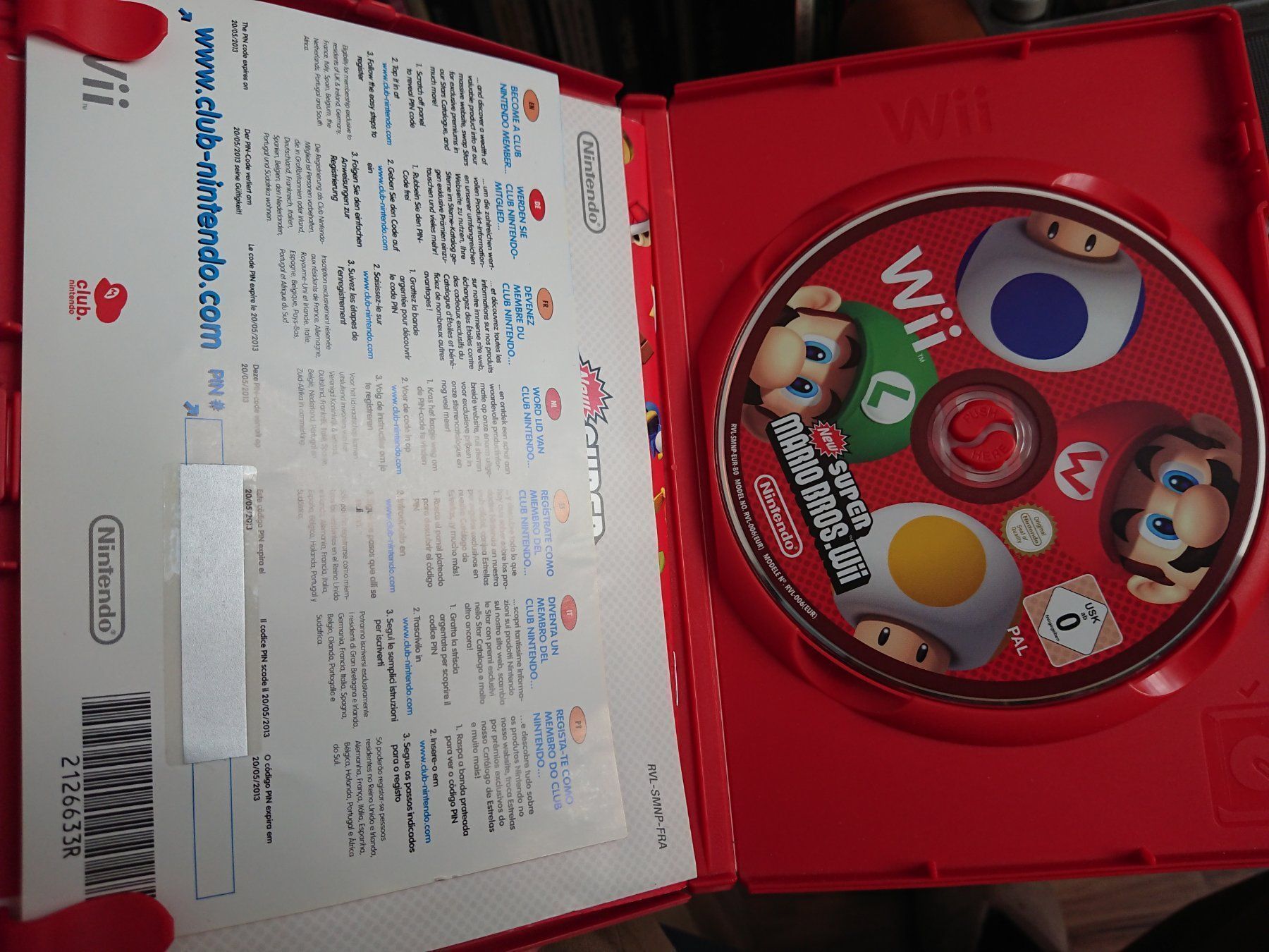 Nintendo Giochi: New Super mario bros Wii – Usato da Farvagny-le-Grand venduto da LaCaverne 3