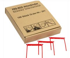 Aktenordner-Zubehör Pressel Order-Nr. 221, rot