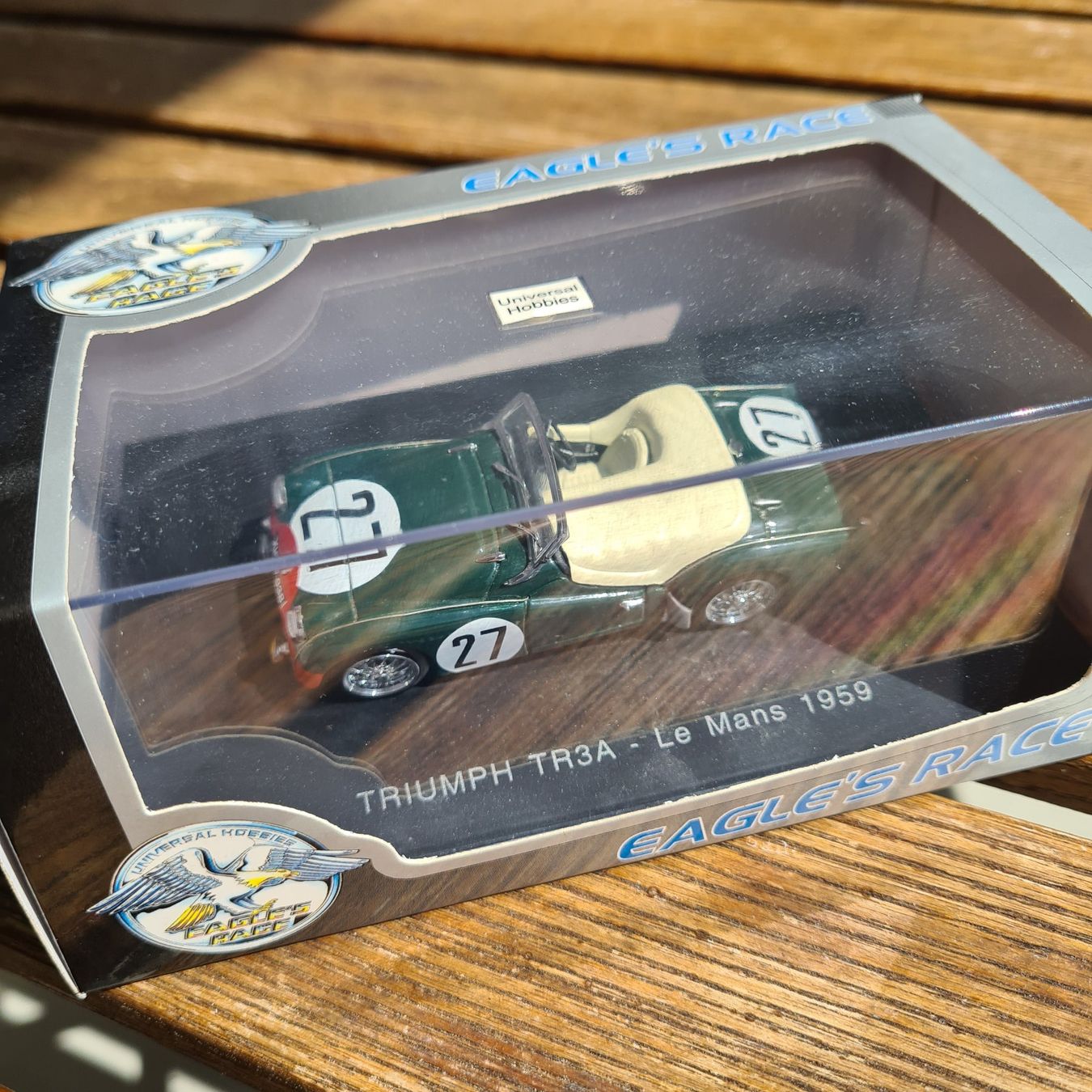 Triumph Modellini d'auto: Eagle's Race Légende TRIUMPH TR3A Le-Mans – Usato da Basel venduto da Solarbebop 1