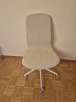 IKEA LÅNGFJÄLL Konferenzstuhl Bürostuhl Gunnared beige/weiss
