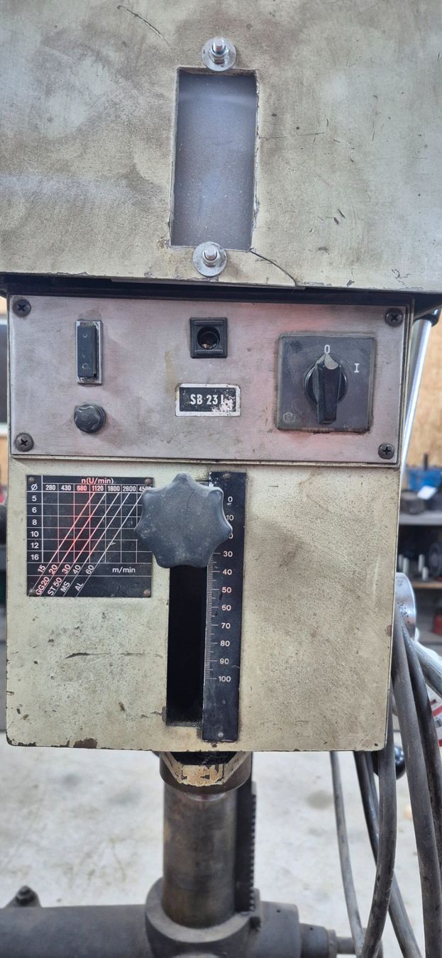 Flott Trapani: Ständerbohrmaschine Flott SB23L MK2 – Difettoso da Egg SZ venduto da Bko1 1