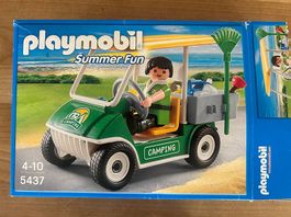Playmobil Summer Fun 5437 Campingplatz Service Fahrzeug