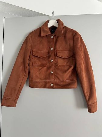 Kurze Jacke Kupfer Gr.34