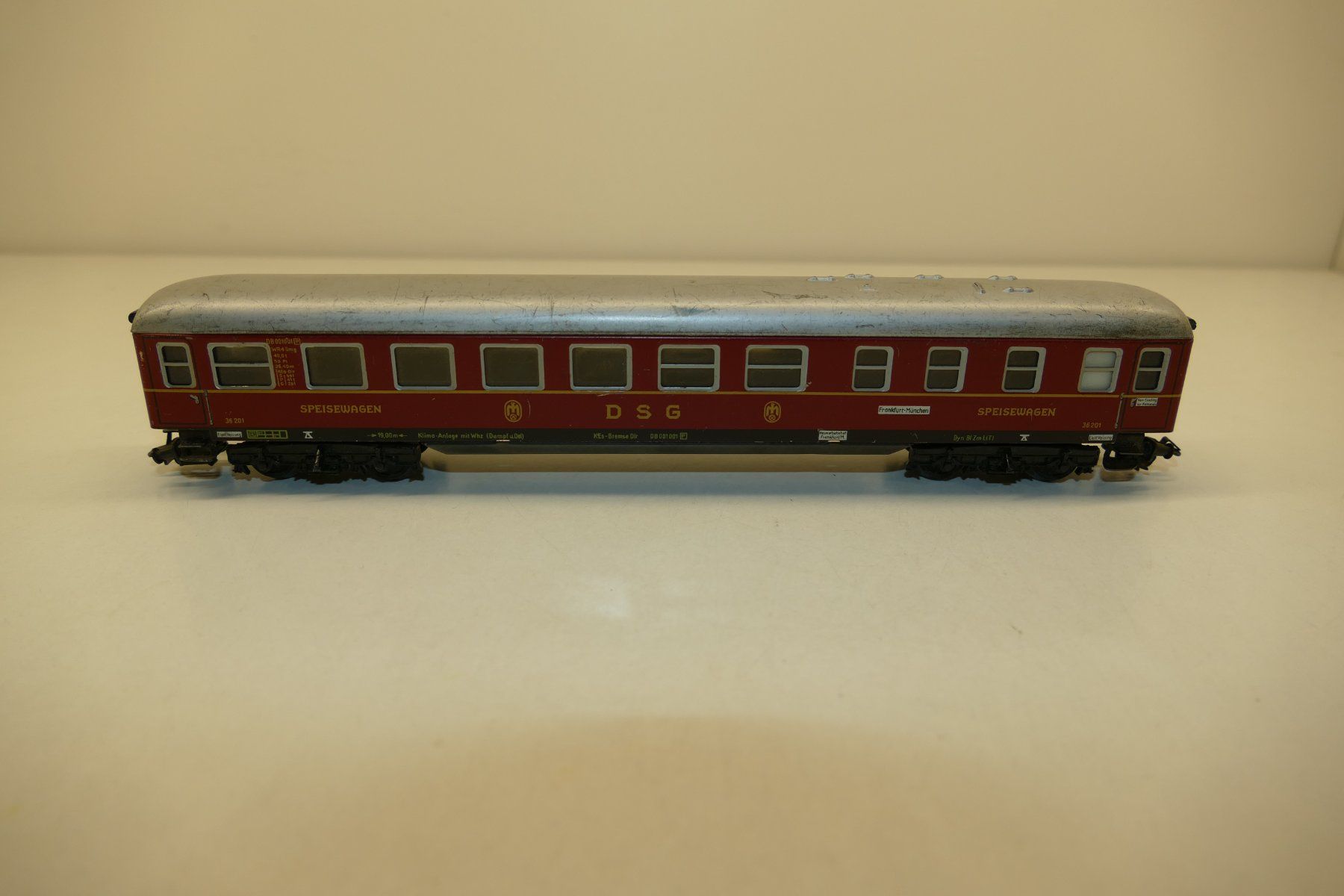 Märklin Modellini di ferrovie: Märklin H0: DSG Speisewagen – Usato da Niederhasli venduto da rail-duerst 1