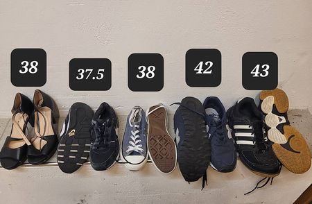 Scarpe varie