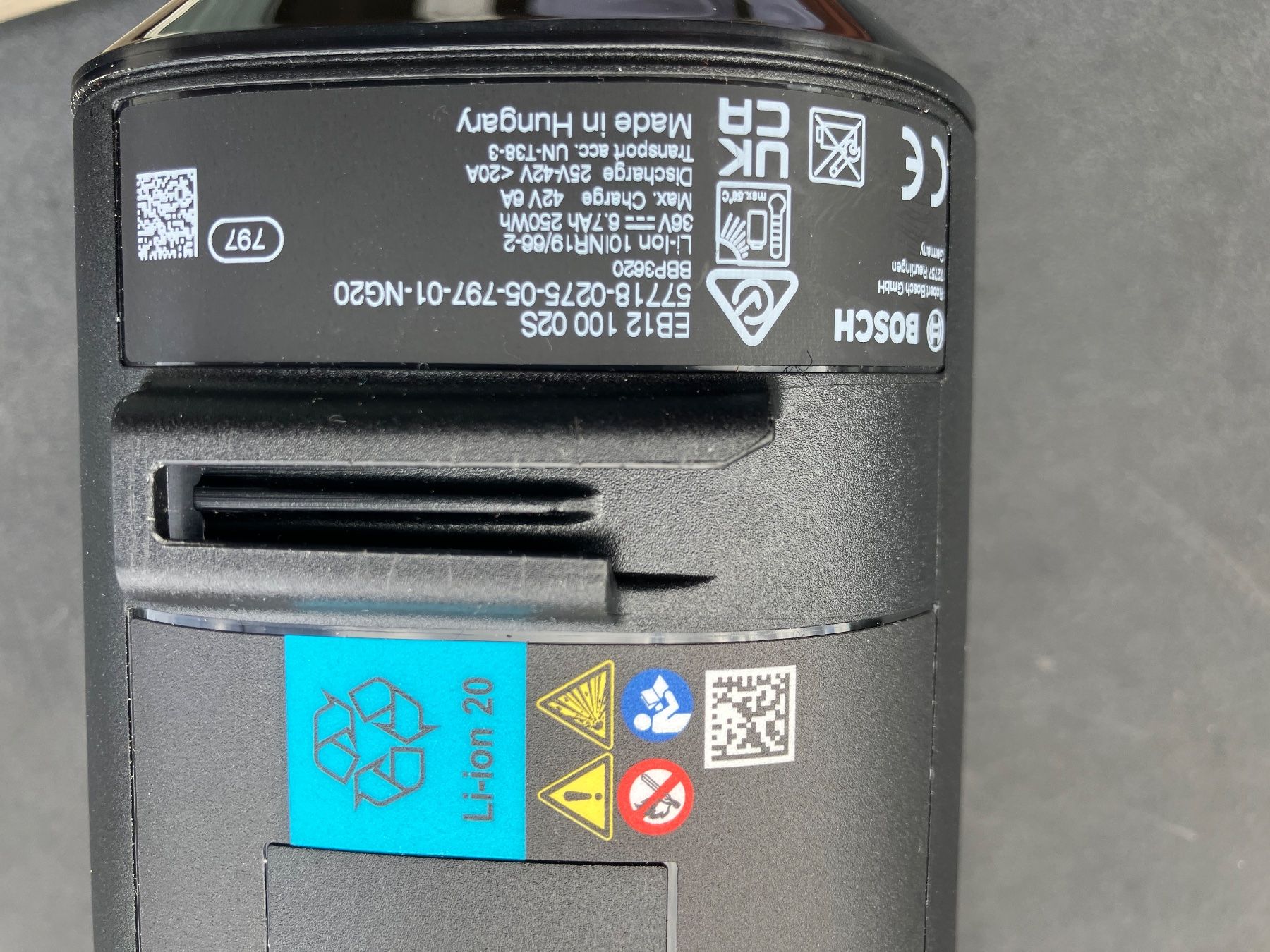 Bosch Batterie: Bosch Zusatz Aku. – Nuovo e nell'imballaggio originale da Feuerthalen venduto da Hilari61 5