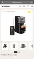 Nespresso Vertuo Next Grey Coffee Machine