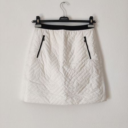 MARC CAIN Stepp-Rock Jupe Skirt weiss Rauten Gr.N2/36